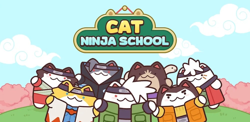 Cat Ninja School: idle Tycoon