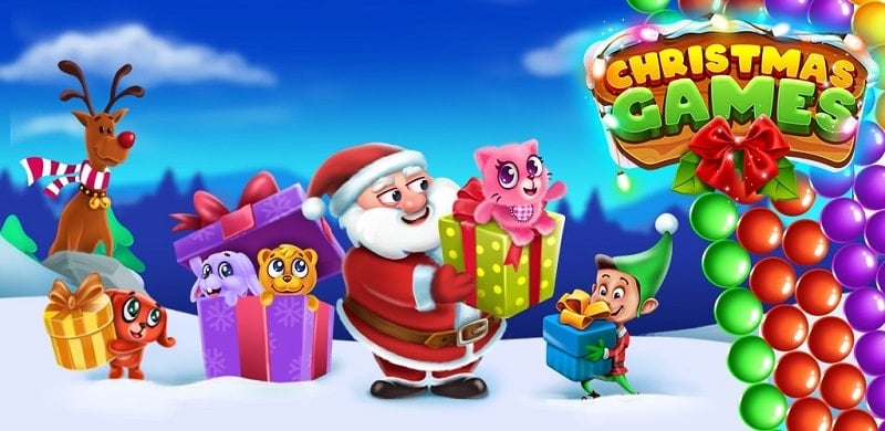 Christmas Games-Bubble Shooter