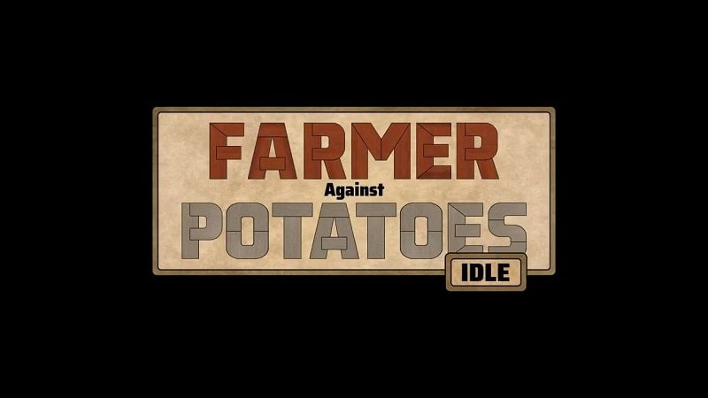 Farmer Against Potatoes Idle