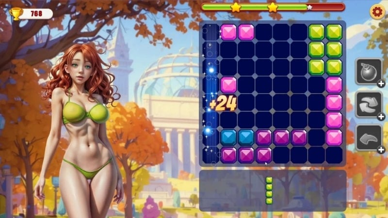 Girls and Blocks