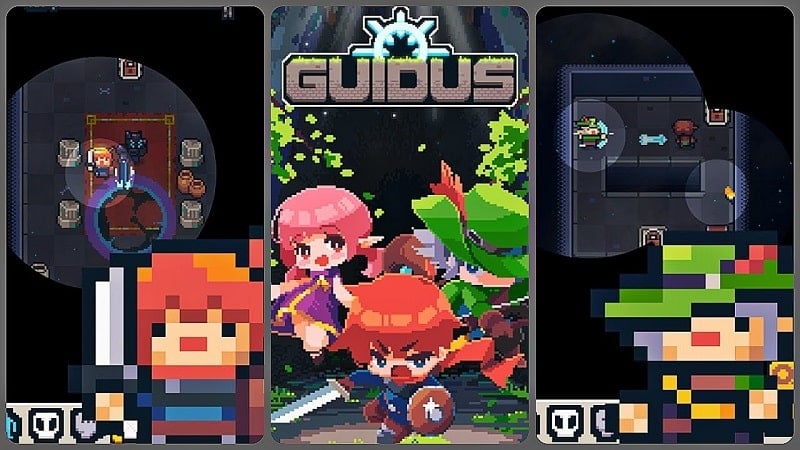 Guidus: Pixel Rogue-like RPG