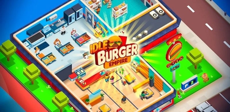 Idle Burger Empire Tycoon