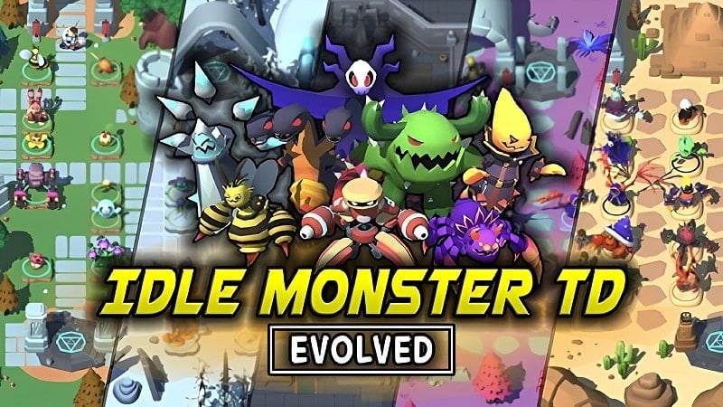 Idle Monster TD Evolved