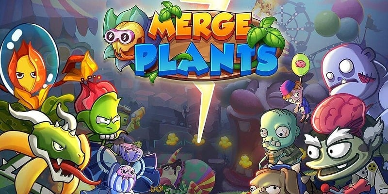 Merge Plants: Aliens Defense