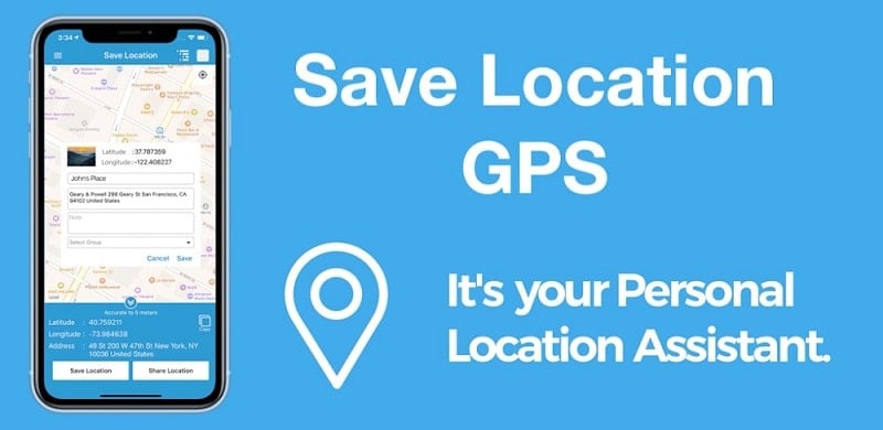 Save Location GPS