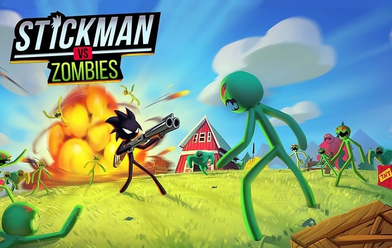 Stickman vs Zombies