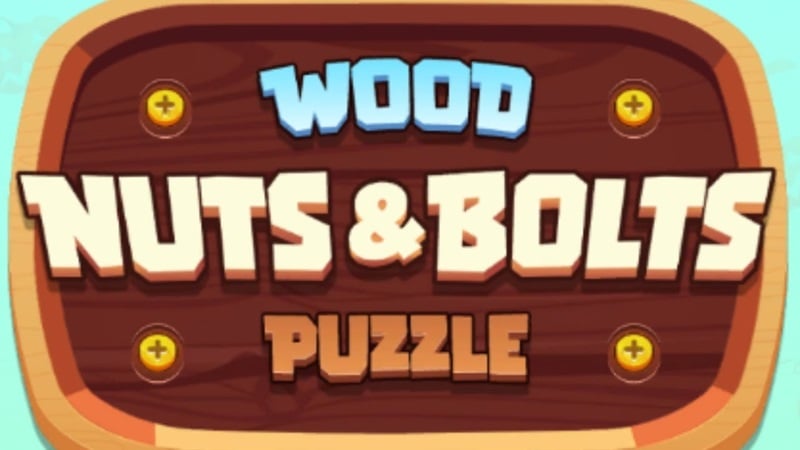 Wood Nuts & Bolts Puzzle