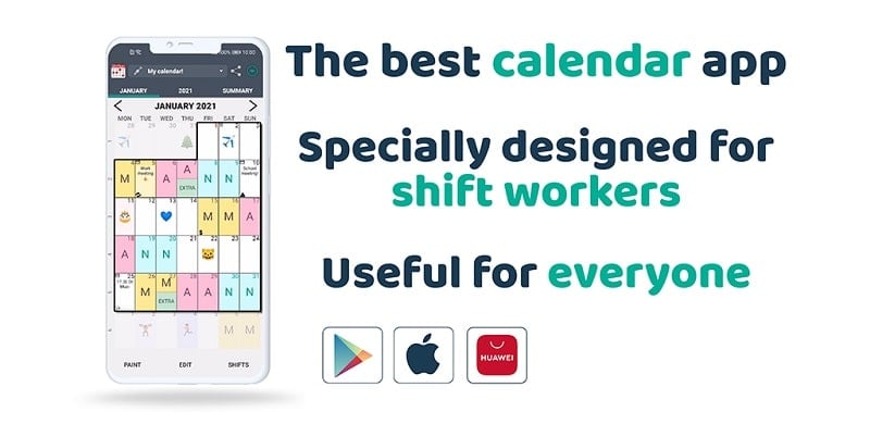 Work Shift Calendar