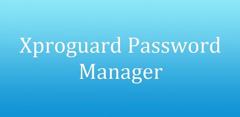 Xproguard Password Manager